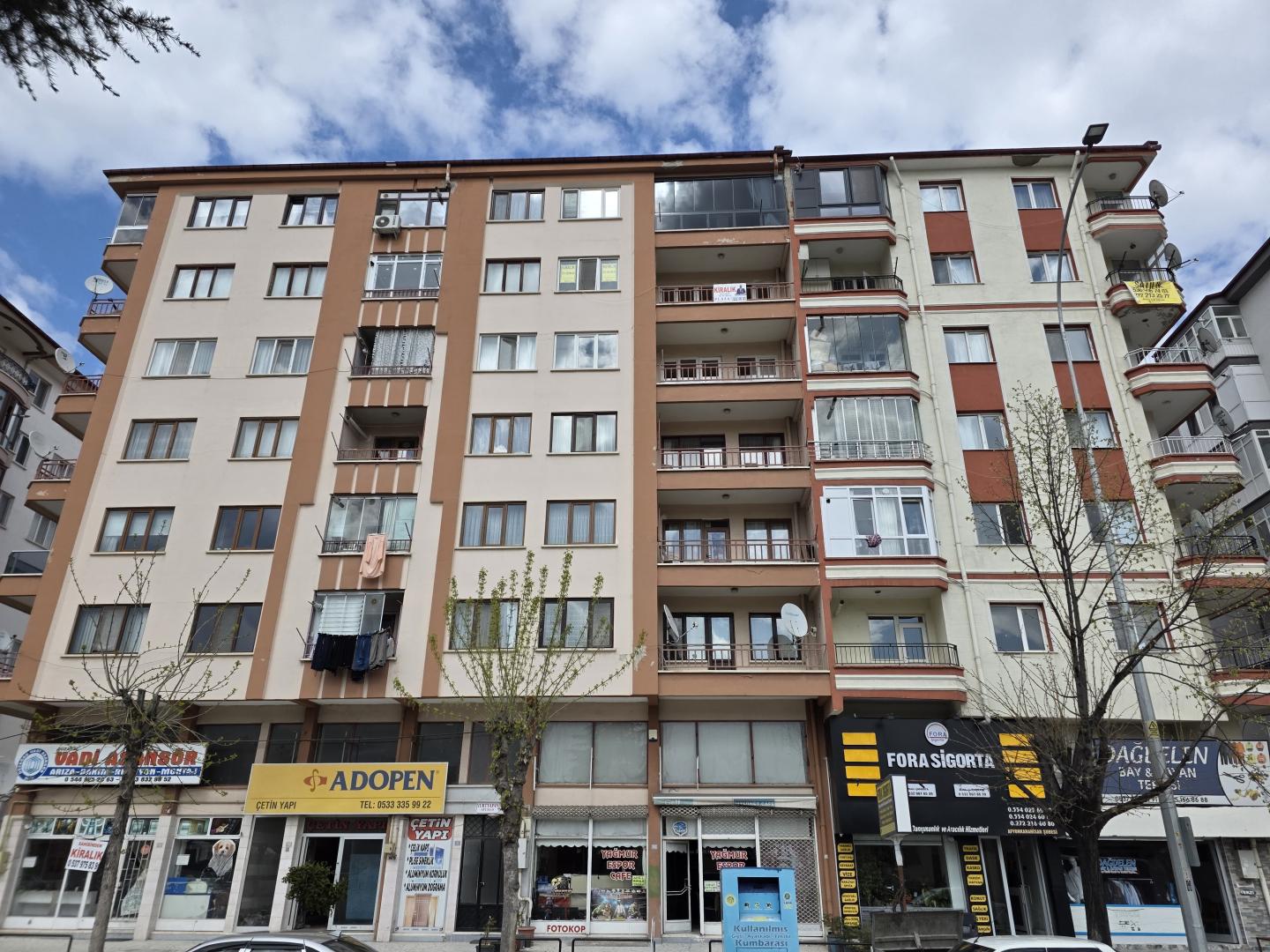 Plaza Emlak'tan Cezaevi Karşısı AraKat Güney Cephe Kiralık