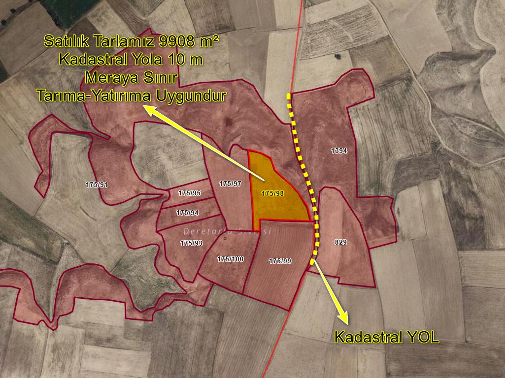 Plaza'dan Afyon İhsaniye'de Acil Satılık Fırsat Tarla